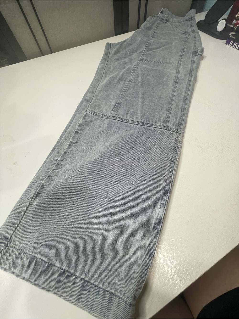 Princess Polly Cargo Jeans women’s 10 - 100% Cotton - Picture 7 of 14